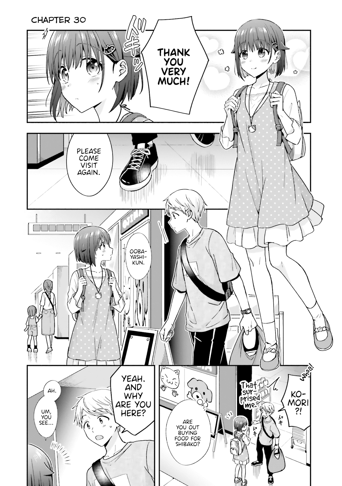 The Quiet Komori-san and the Loud Oobayashi-kun Chapter 30 1